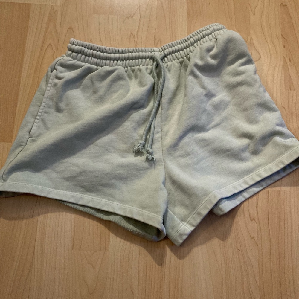 Fleece shorts in joggers material